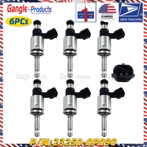 6Pcs GDI Fuel Injectors 23250-0P090 For Toyota Highlander Sienna Tacoma 3.5L 6PC - Picture 1 of 6
