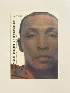 1999-00 Skybox Metal Platinum Portraits Shawn Marion #9PP Rookie RC - Picture 1 of 2