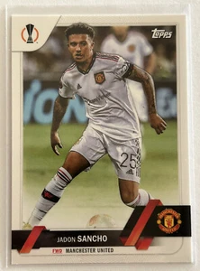 Topps UCC Flagship 2022/23 - JADON SANCHO (Manchester United) Base Card #186 - Picture 1 of 2