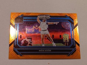 2023 panini prizm wwe Man Soor Orange 14/99