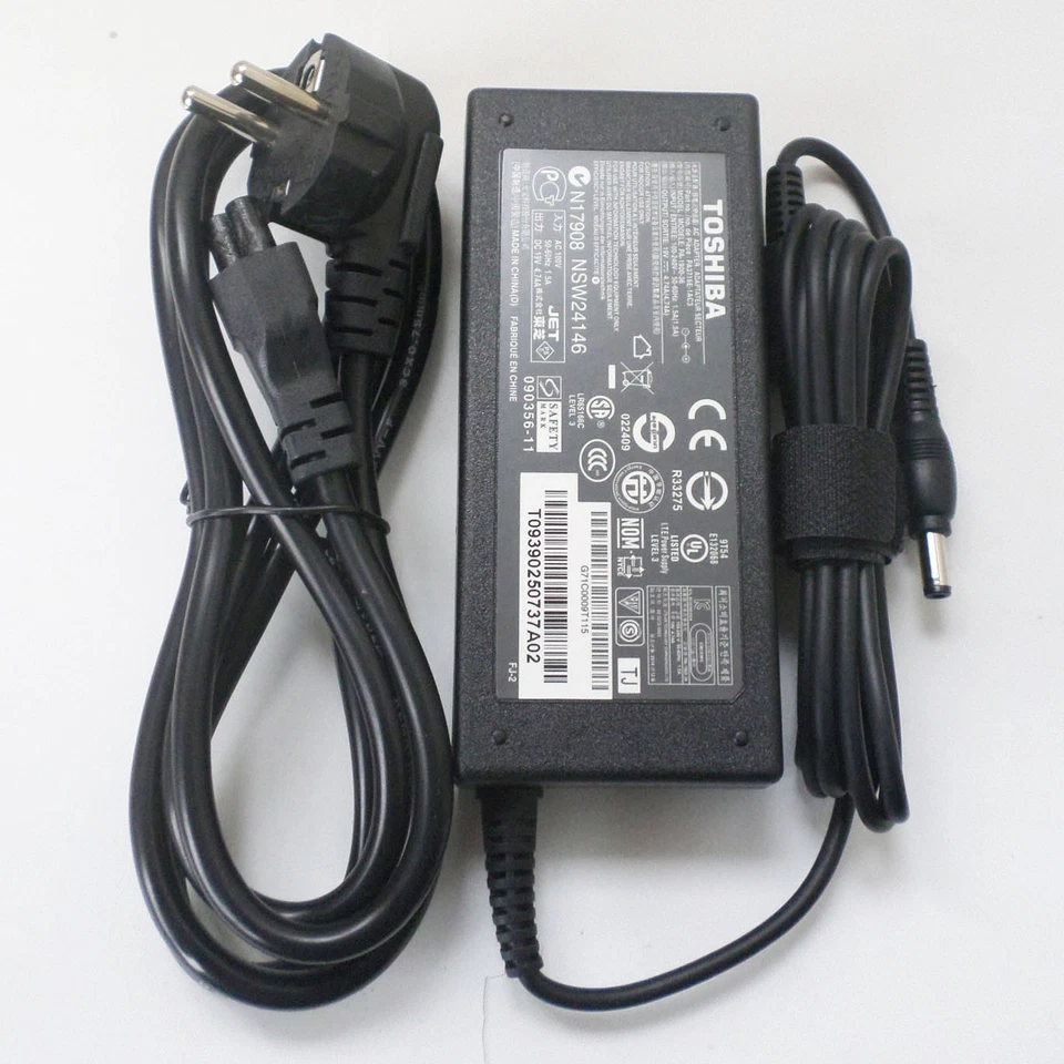 Genuine Ac Adapter Power For Toshiba SATELLITE 19V 4.74A PA3516U-1ACA PA-1900-24