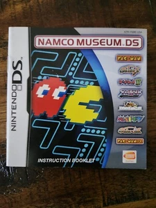 Namco Museum DS (Nintendo DS, 2007) Manual - Picture 1 of 2
