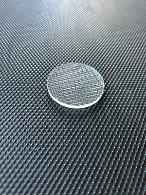 Lentes de vidrio - translúcidas - 1 3/4 pulgadas de ancho, 1/8 de grosor - Aplicación de iluminación Foto 1 de 3