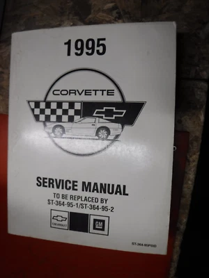 Chevrolet Corvette 1995 manual de servicio preliminar original de fábrica taller Foto 1 de 4