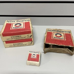 LOT OF 4- DELCO BALL BEARINGS  VINTAGE  NEW DEPATURE  HYATT  GM  NDH - 1 USED - Picture 1 of 19