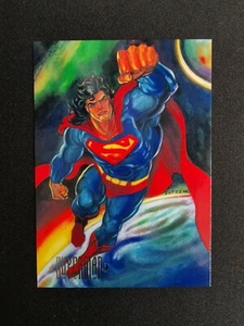 1994 DC Skybox Master Series Trading Card - SUPERMAN #1 Vintage Pack Fresh π - Picture 1 of 2