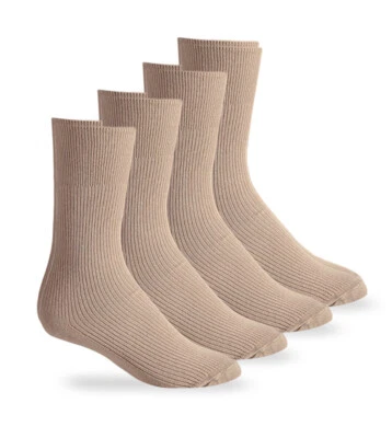 Carolina Ultimate мужской женщин необязательный хлопок платье Crew носки 4 пары упаковка - Изображение 1 из 4