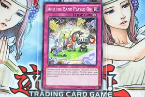 Yugioh Trap Card And the Band Played On PRIO-EN079 1st Edition Common - Picture 1 of 2
