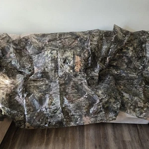 Camouflage Hunt Blind Fabric 3D Leafy Mossy Oak Break-Up Country 12'X56" - Picture 1 of 5