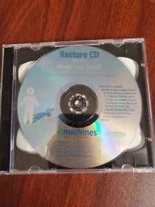 eMachines Restore CD T1090 Ver 1.1 Komplett 2 Disks Set - Bild 1 von 4