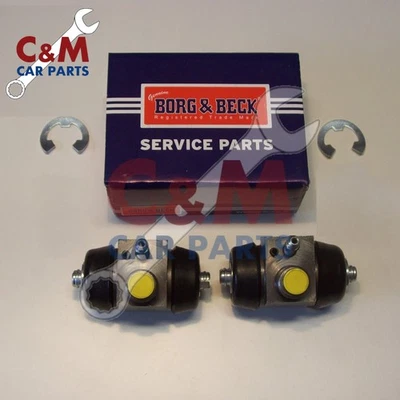 PAR DE CILINDROS DE RUEDA DE FRENO TRASERO para MINI - BORG & BECK Foto 1 de 2
