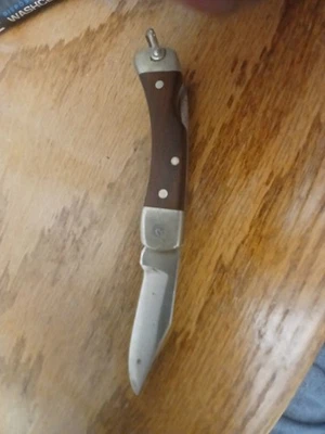 Faca de bolso Schrade + EUA LB1; facas artesanais RJ - Imagem 1 de 4