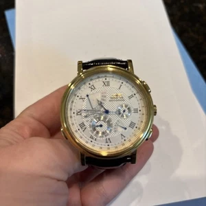 Rare INVICTA Minute Repeater Perpetual Calendar Alarm 10914 Vintage 90 - Picture 1 of 8