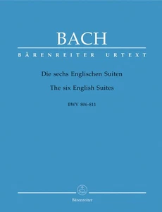 The Six English Suites BWV 806-811, Bach, Piano Score - Picture 1 of 3