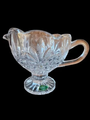 Shannon Crystal Gravy Boat Clear Piña Collection Foto 1 de 4