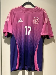 Germany DFB Adidas Away Soccer Football Jersey Shirt Kit 24/25 Wirtz #17 XL - Picture 1 of 10