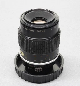 Nikon Micro-Nikkor 105mm f/4 AI Mount Manual Focus Macro Lens - Picture 1 of 12
