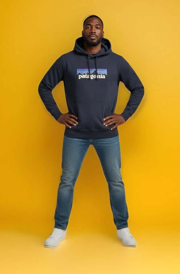 Patagonia Fitz Roy Icon Uprisal Hoodie Black Size Men’s S Small