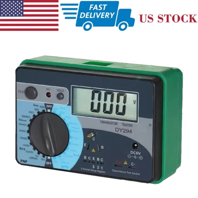 1pc DUOYI DY294 Digital Transistor DC Parameter Tester - US Stock Fast Shipping - Image 1 of 4