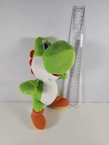 Super Mario World Plush Green Yoshi Soft Toy Stuffed Plush Animal Doll 10" - Picture 1 of 7