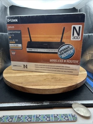 D-Link DIR-615-CS 300 Mbps 1-Port 10/100 Wireless N Router - Image 1 of 4