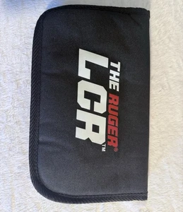 New OEM Ruger LCR Pistol Soft Case with Logo. Zip Closure. - Picture 1 of 5