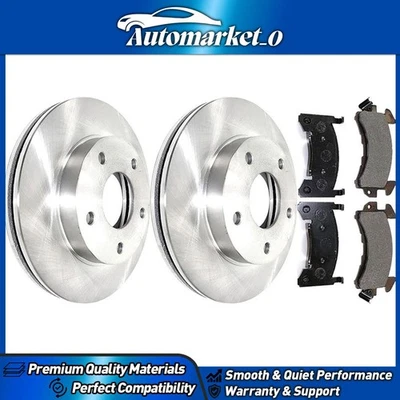 Juego de pastillas de freno de disco rotor de freno de disco trasero para Buick Riviera 1979-1985 Foto 1 de 4