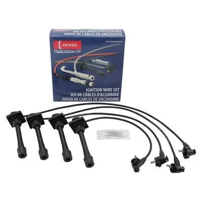 Полный комплект проводов зажигания 5 мм Denso для Geo Prizm Toyota Corolla Celica L4 - Изображение 1 из 4