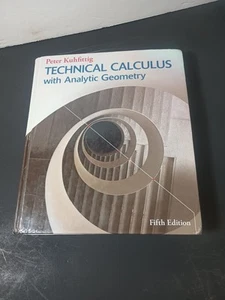 Technical Calculus with Analytic Geometry Hardcover-Kuhfitt -Acceptable - Picture 1 of 9