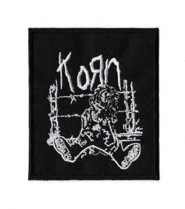 Korn Christmas Song Iron-on Patch | KoЯn American Alternative Nu Metal Band Logo - Picture 1 of 2