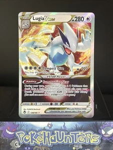 Pokemon Card Lugia VSTAR 139/195 Silver Tempest Holo STANDARD SIZE Near Mint - Picture 1 of 2