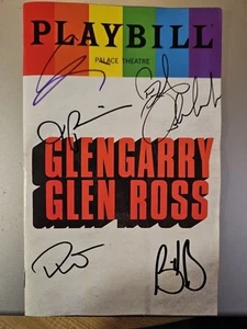 Playbill de Broadway firmado por el elenco de Glengarry Glen Ross 2025 - 5 firmas * - Imagen 1 de 16