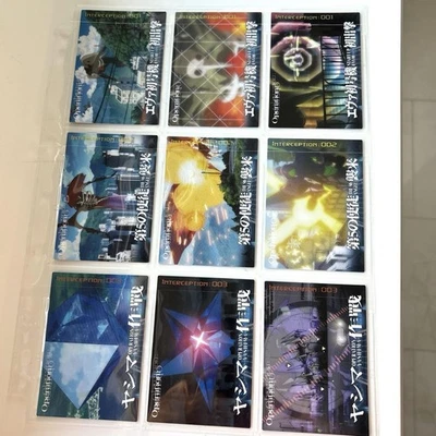 [Super beautiful condition] Evangelion Carddass Masters 9-piece set - Image 1 of 4