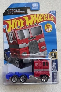 Nuevo Hot Wheels Optimus Prime 104/250 HW 2025 tiempo de pantalla 6/10 transformadores - Imagen 1 de 4