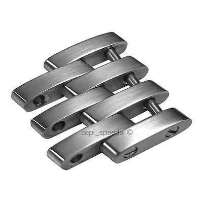 NEW Breitling Navitimer 18mm BRUSHED Stainless Steel Link For Fighter Bracelet  - image 1 of 3