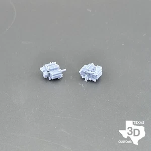 1:25 1:24 Pair of Holley 465 Vacuum Secondary Carbs - Picture 1 of 1