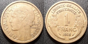 Francia - III República - 1 Franco Morlon 1935 Raro ! F.219/6 - Bild 1 von 1