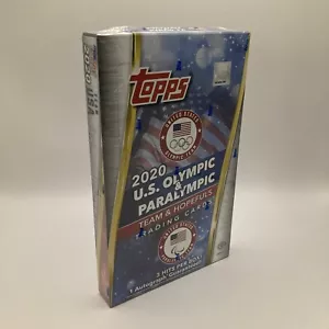 2020/2021 Topps US Olympic & Paralympic Team USA & Hopefuls Hobby Box Olympics - Picture 1 of 5