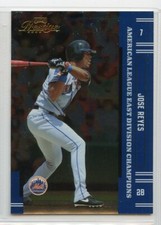 2005 Playoff Prestige AL East Redemption - #93 - Jose Reyes - New York Mets