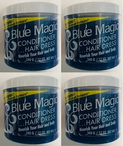 4 x Blue Magic Conditioner Hair Dress The Original "Anti-Breakage Formula" 340g - Picture 1 of 3