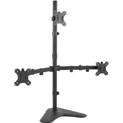 VIVO Triple Monitor Desk Stand Mount Standing Adjustable for 3 Screens V003E - Image 1 of 4