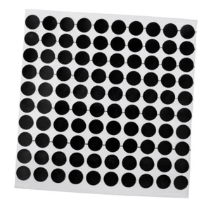 12mm / 0.5inch Pool Snooker Billardtisch Punkte selbstklebende Schwarz 100 - Picture 1 of 9