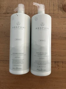 Paul Mitchell Awapuhi Wild Ginger Repair Shampoo and Conditioner 33oz. set..NEW - Picture 1 of 6