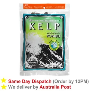 Maine Coast Sea Vegetables, Organic Wild Atlantic Kombu 2 oz (56 g) Kelp - Picture 1 of 2