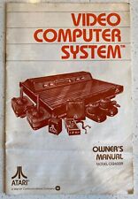 Atari 2600 CX2600A Video Computer System Owner's Manual C015394 Rev. 1 1980