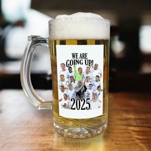 Port Vale Promotion 2025 Beer Glass Gift For Port Vale Fans Xmas Gift - Foto 1 di 1