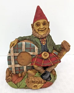 Tom Clark Gnome "Scotch" Scottish Gnome in kilt on Scotch Tape - Picture 1 of 5