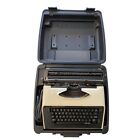 Vintage Brother Correct-o-Riter Model 4712  Japanese Made with Case Beige