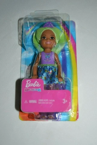 BARBIE DREAMTOPIA CHELSEA SPRITE DOLL LIME GREEN HAIR FREE SHIPPING !!! Cover