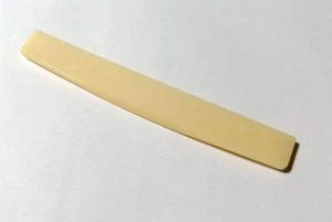 Genuine High Density Camel Bone Compensated Saddle 74mm for  Acoustic Guitar - Bild 1 von 2